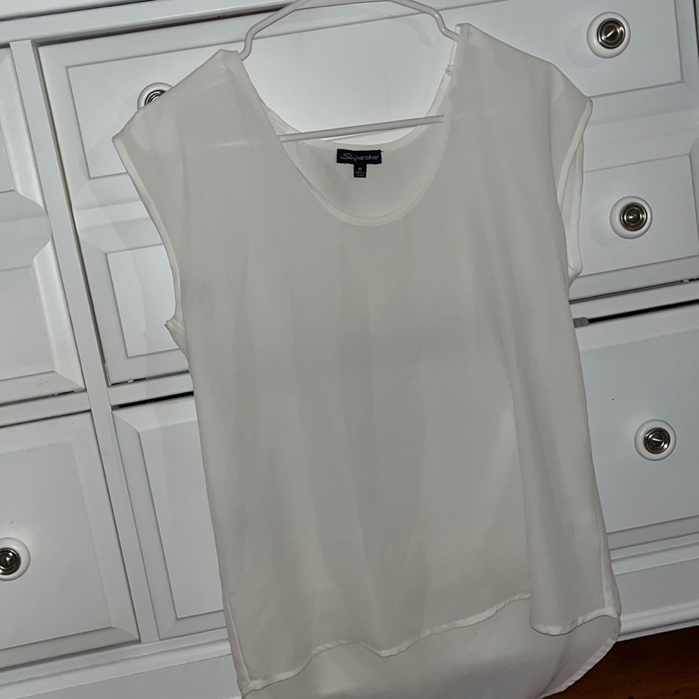 White Tank Top